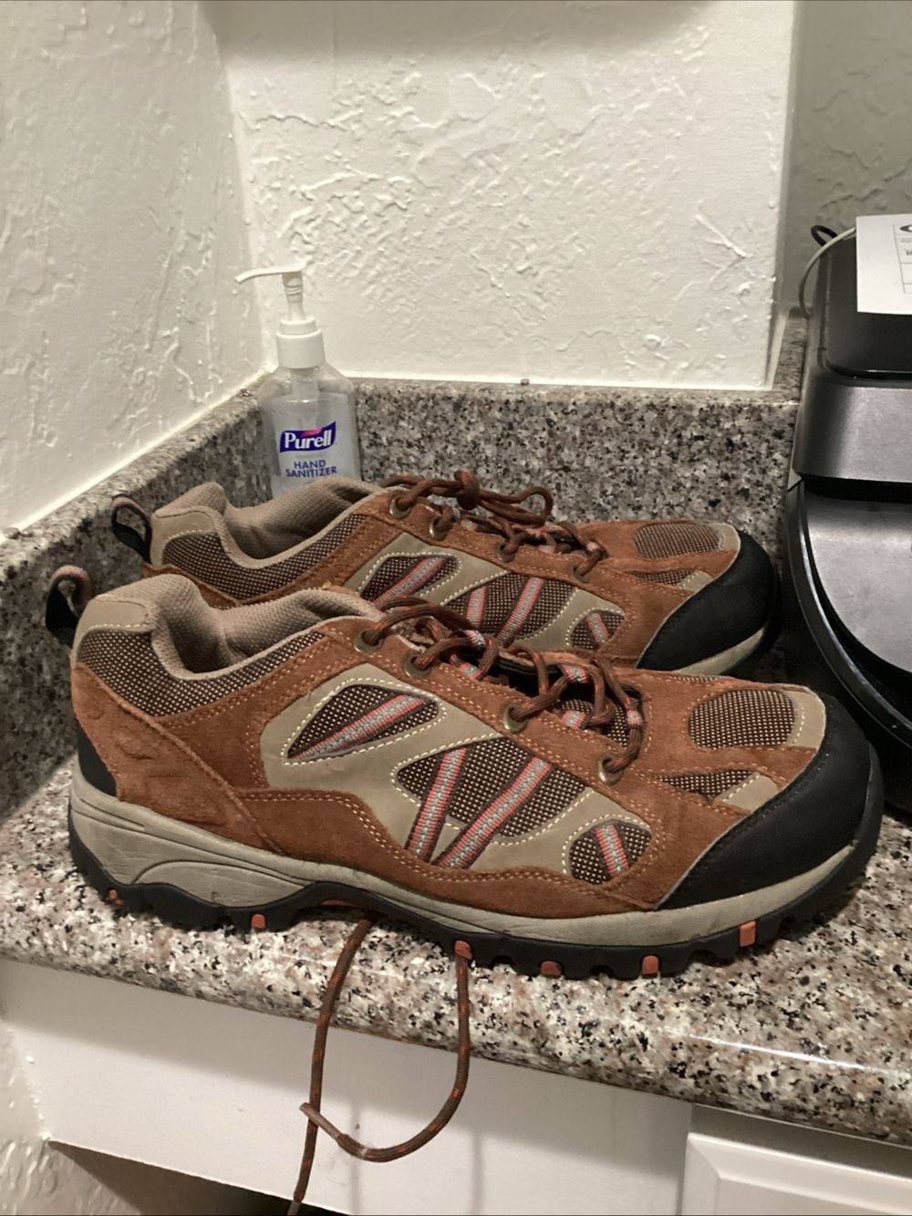 Men's Brown Outdoor Trail Shoes - Rugged Comfort